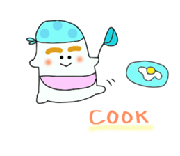 The daily life conversation of the show. sticker #7325949