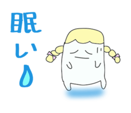 The daily life conversation of the show. sticker #7325978