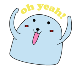 water drop baby sticker #7325984