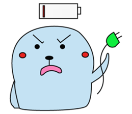 water drop baby sticker #7325990