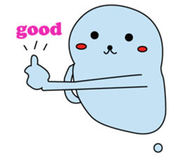 water drop baby sticker #7325992