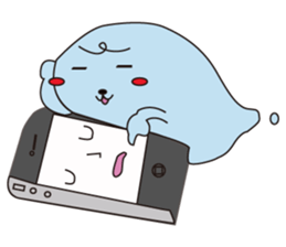 water drop baby sticker #7325997