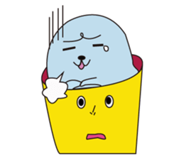 water drop baby sticker #7326002