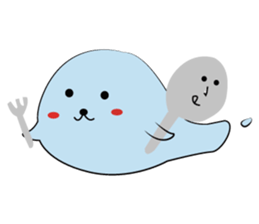 water drop baby sticker #7326006