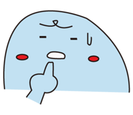 water drop baby sticker #7326013