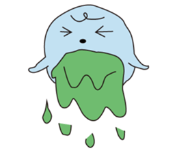 water drop baby sticker #7326014