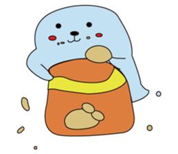 water drop baby sticker #7326016