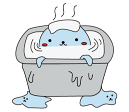 water drop baby sticker #7326021