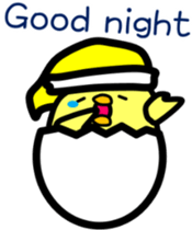 Withdrawal chick Tamakomori[English] sticker #7326785