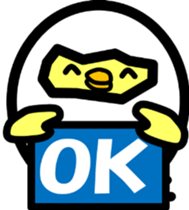 Withdrawal chick Tamakomori[English] sticker #7326795