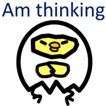 Withdrawal chick Tamakomori[English] sticker #7326798