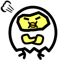 Withdrawal chick Tamakomori[English] sticker #7326807