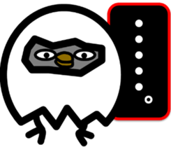 Withdrawal chick Tamakomori[English] sticker #7326820