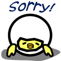 Withdrawal chick Tamakomori[English] sticker #7326821