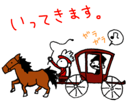 Stylish gentleman sticker #7327124