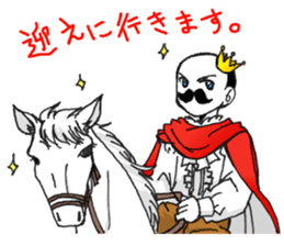 Stylish gentleman sticker #7327139