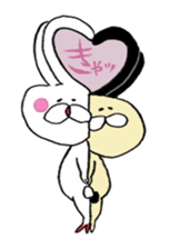 A Rabbit names P sticker #7327191