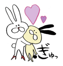 A Rabbit names P sticker #7327196