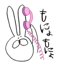A Rabbit names P sticker #7327215