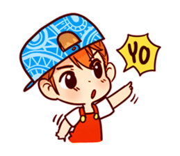 Snapback Girl sticker #7328268