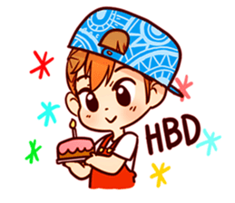 Snapback Girl sticker #7328277