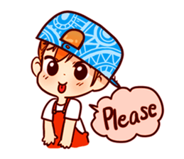 Snapback Girl sticker #7328283