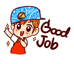 Snapback Girl sticker #7328285