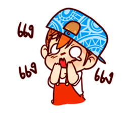 Snapback Girl sticker #7328303