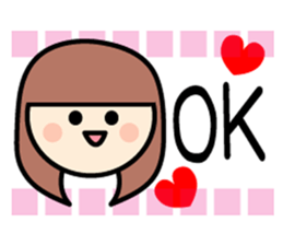 Colorful women of someone's fan sticker #7328707