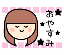 Colorful women of someone's fan sticker #7328723