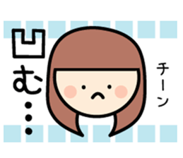 Colorful women of someone's fan sticker #7328737