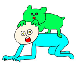 Friendly sticker sticker #7329028