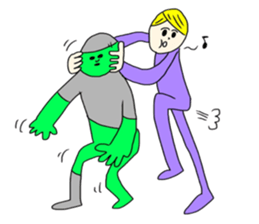 Friendly sticker sticker #7329039