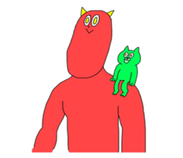 Friendly sticker sticker #7329041
