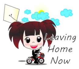 Japanese girl but heart Thailand. sticker #7329426