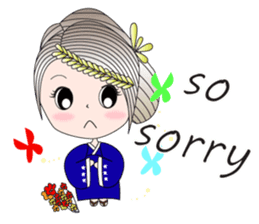 Japanese girl but heart Thailand. sticker #7329437