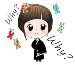 Japanese girl but heart Thailand. sticker #7329454