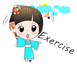 Japanese girl but heart Thailand. sticker #7329459