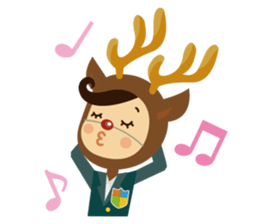 otonakai kou-chan sticker #7330390