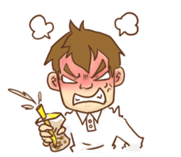 Mr.Tapioca sticker #7330593