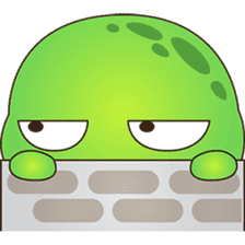 Pura, the funny turtle, version 7 ! sticker #7330731