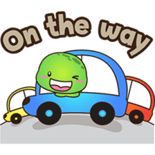 Pura, the funny turtle, version 7 ! sticker #7330744