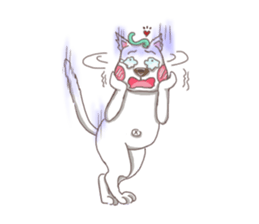 Funny Cat!!! sticker #7330831