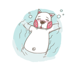 Funny Cat!!! sticker #7330841