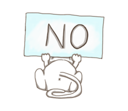 Funny Cat!!! sticker #7330846