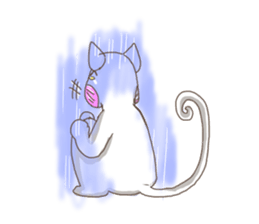 Funny Cat!!! sticker #7330856