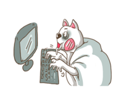 Funny Cat!!! sticker #7330860