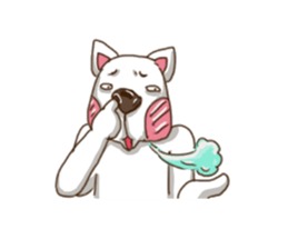 Funny Cat!!! sticker #7330863