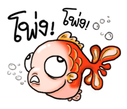 Phong Golden Fish sticker #7331556