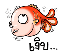 Phong Golden Fish sticker #7331558
